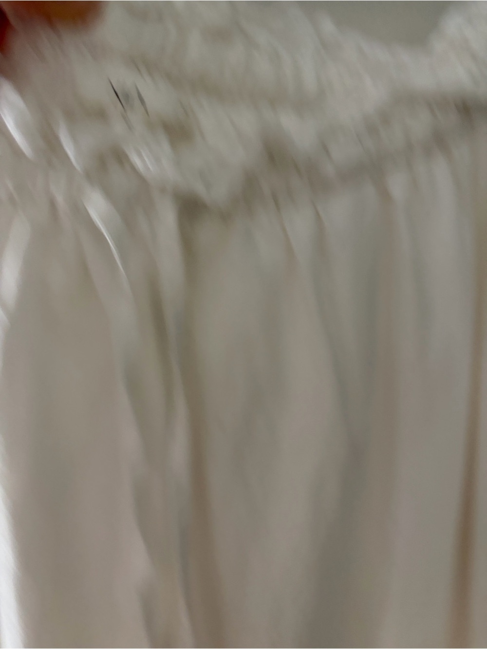 White Tiered Lace-Trim Maxi Skirt - Picture 4 of 6